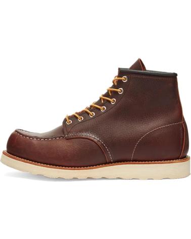Botines de Hombre RED WING 8138 HERITAGE WORK 6 MOC TOE BOOT BRIAR OIL SLICK - 40 BROWN