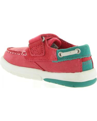 Sapato de vela de Menina e Menino TIMBERLAND A19V2 TODDLETRACKS GERANIUM