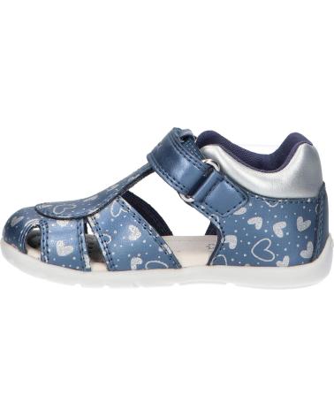 girl Sandals GEOX B451QC 000NF B ELTHAN C4206 SKY-SILVER