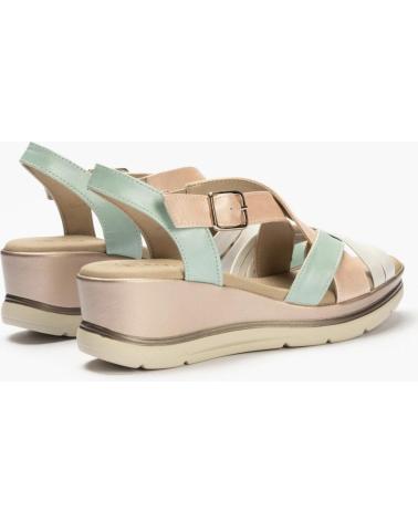 Sandali per Donna PITILLOS SANDALIA MUJER CUNA PINTADA TIRAS CRUZADAS MULTICOLOR NUDE