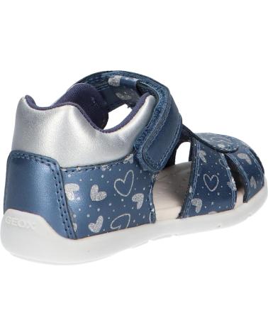 girl Sandals GEOX B451QC 000NF B ELTHAN C4206 SKY-SILVER