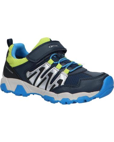 Deportivas de Niño GEOX J263ZB 0FUCE J MAGNETAR B ABX C0749 NAVY-LIME AZUL