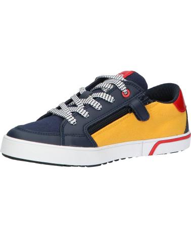 Sportif pour Garçon GEOX J35HLA 01054 J ALPHABEET C2117 YELLOW-NAVY