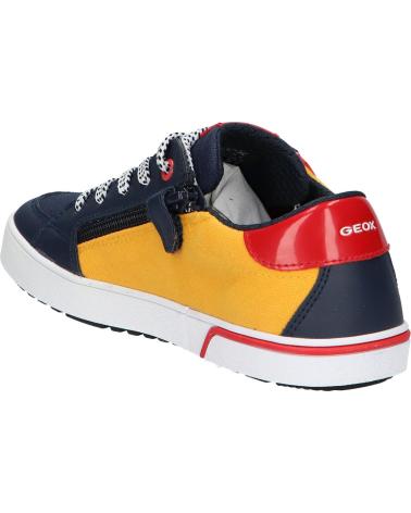 Sportif pour Garçon GEOX J35HLA 01054 J ALPHABEET C2117 YELLOW-NAVY