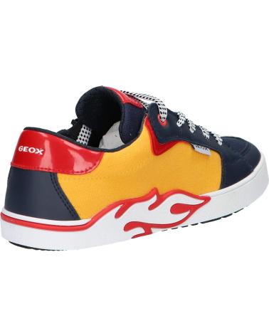 Sportif pour Garçon GEOX J35HLA 01054 J ALPHABEET C2117 YELLOW-NAVY