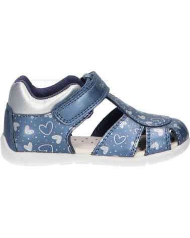 girl Sandals GEOX B451QC 000NF B ELTHAN C4206 SKY-SILVER