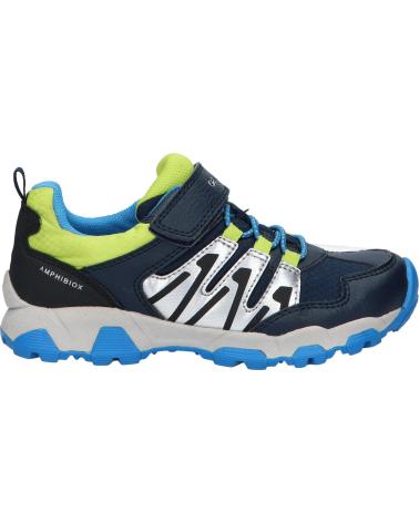 Deportivas de Niño GEOX J263ZB 0FUCE J MAGNETAR B ABX C0749 NAVY-LIME AZUL