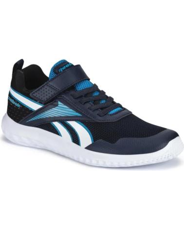 Sportif pour Fille et Garçon REEBOK RUSH RUNNER 5 ALT VELCRO -BLANCO JUNIOR - 27 MARINO-AZUL