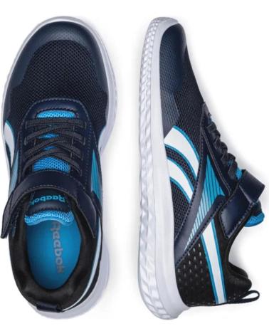 Sportif pour Fille et Garçon REEBOK RUSH RUNNER 5 ALT VELCRO -BLANCO JUNIOR - 27 MARINO-AZUL