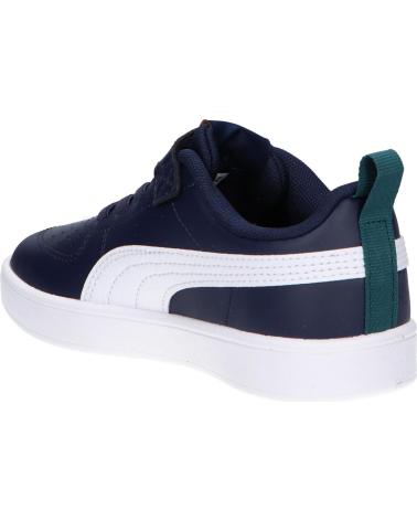 Sportivo per Bambina e Bambino PUMA 385836 RICKIE AC PS 07 PEACOAT WHITE