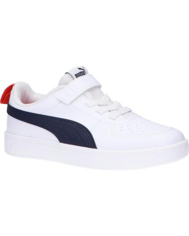Sportivo per Bambina e Bambino PUMA 385836 RICKIE AC PS 09 WHITE