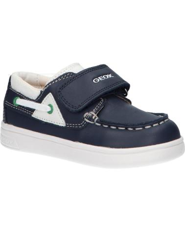 Nauticos für Junge geox B022CC 08510 B DJROCK C4211 NAVY-WHITE