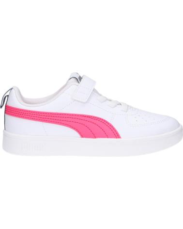 Sapatilhas de Menina e Menino PUMA 385836 RICKIE AC PS 12 WHITE SUNSET