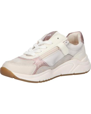 Deportivas de Mujer y Niña GEOX J4597B 022FU J MAWAZY C1Q8W OFF WHITE-LT ROSE