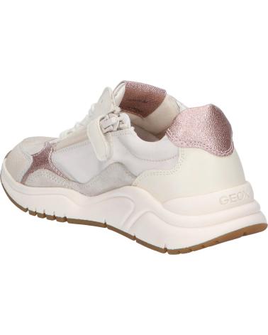 Deportivas de Mujer y Niña GEOX J4597B 022FU J MAWAZY C1Q8W OFF WHITE-LT ROSE