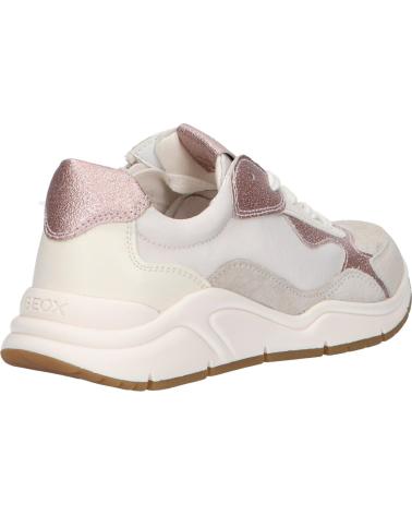 Deportivas de Mujer y Niña GEOX J4597B 022FU J MAWAZY C1Q8W OFF WHITE-LT ROSE