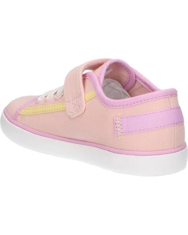 girl Trainers GEOX B451MA 00010 B GISLI C8WE8 LT ROSE-PINK