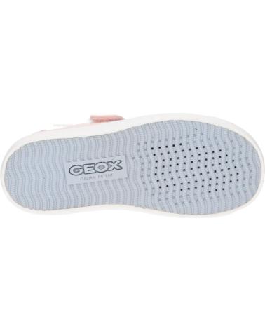 girl Trainers GEOX B451MA 00010 B GISLI C8WE8 LT ROSE-PINK