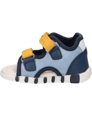 Sandálias de Menino geox B455PA 01454 B SANDAL IUPIDOO CB42V LT NAVY-YELLOW