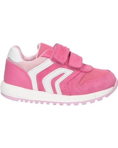 girl Trainers GEOX B453ZA 02214 B ALBEN C8006 DK PINK