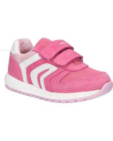 girl Trainers GEOX B453ZA 02214 B ALBEN C8006 DK PINK
