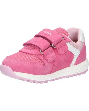 girl Trainers GEOX B453ZA 02214 B ALBEN C8006 DK PINK