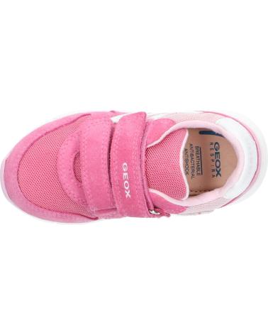 girl Trainers GEOX B453ZA 02214 B ALBEN C8006 DK PINK