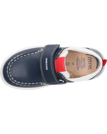 Sapato de vela de Menino GEOX B455ND 08510 B NASHIK C4211 NAVY-WHITE