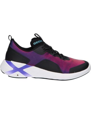 Esportes  de Mulher e Menina geox J04BMA 0AS54 J PLAYKIX C8277 VIOLET-BLACK