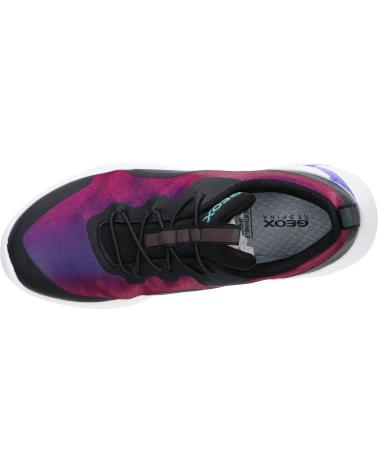 Esportes  de Mulher e Menina geox J04BMA 0AS54 J PLAYKIX C8277 VIOLET-BLACK