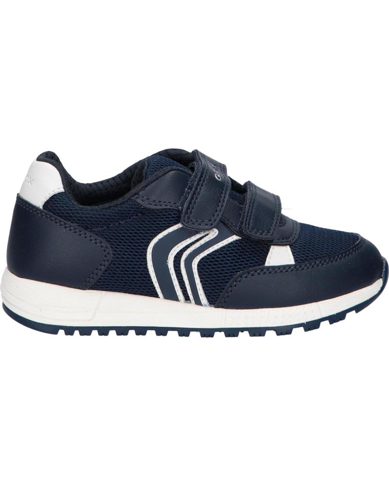 boy Trainers GEOX J459EC 01454 J ALBEN C4211 NAVY-WHITE