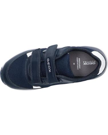 boy Trainers GEOX J459EC 01454 J ALBEN C4211 NAVY-WHITE