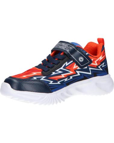 Esportes  de Menino GEOX J45DZB 02ACE J ASSISTER C0820 NAVY-ORANGE C0820