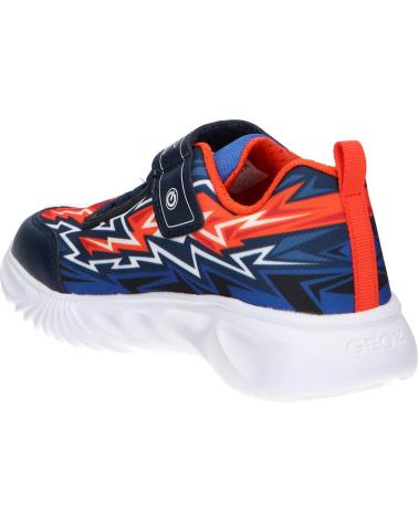 Esportes  de Menino GEOX J45DZB 02ACE J ASSISTER C0820 NAVY-ORANGE C0820