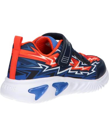 Esportes  de Menino GEOX J45DZB 02ACE J ASSISTER C0820 NAVY-ORANGE C0820