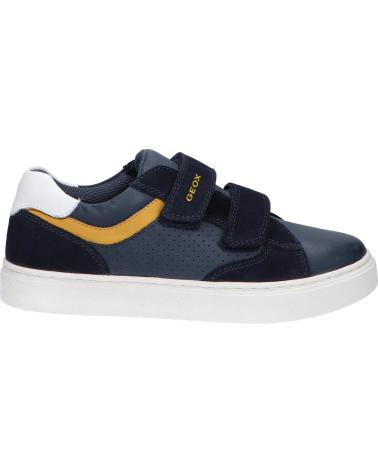 Sportif pour Garçon GEOX J45ECB 0CL22 J NASHIK C0657 NAVY-YELLOW