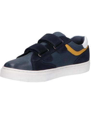 Sportif pour Garçon GEOX J45ECB 0CL22 J NASHIK C0657 NAVY-YELLOW
