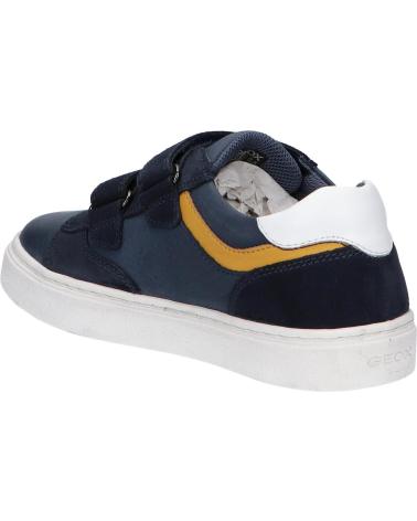 Sportif pour Garçon GEOX J45ECB 0CL22 J NASHIK C0657 NAVY-YELLOW