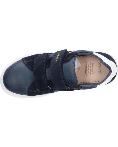 Sportif pour Garçon GEOX J45ECB 0CL22 J NASHIK C0657 NAVY-YELLOW