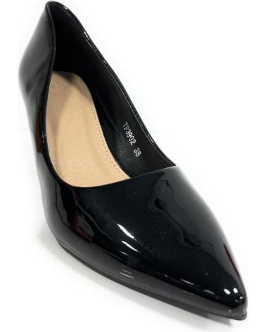 Sapatos de Mulher CHIC VISION SALON MUJER TACON CHAROL NEGRO