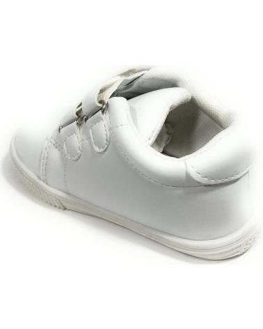 Sneaker für Junge BUBBLE BOBBLE DEPORTES NINA VELCRO UNICORNIO BLANCO