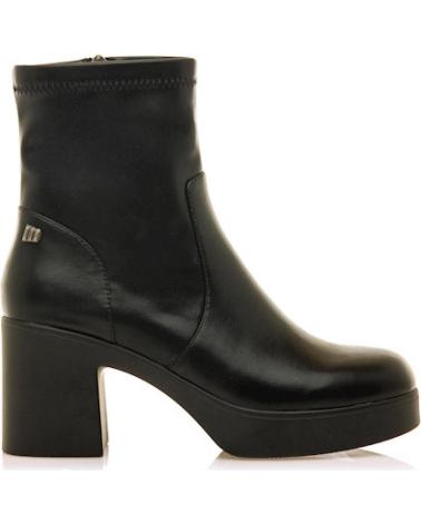 Botins de Mulher MTNG BOTIN TACON MUSTANG CREMALLERA NEGRO