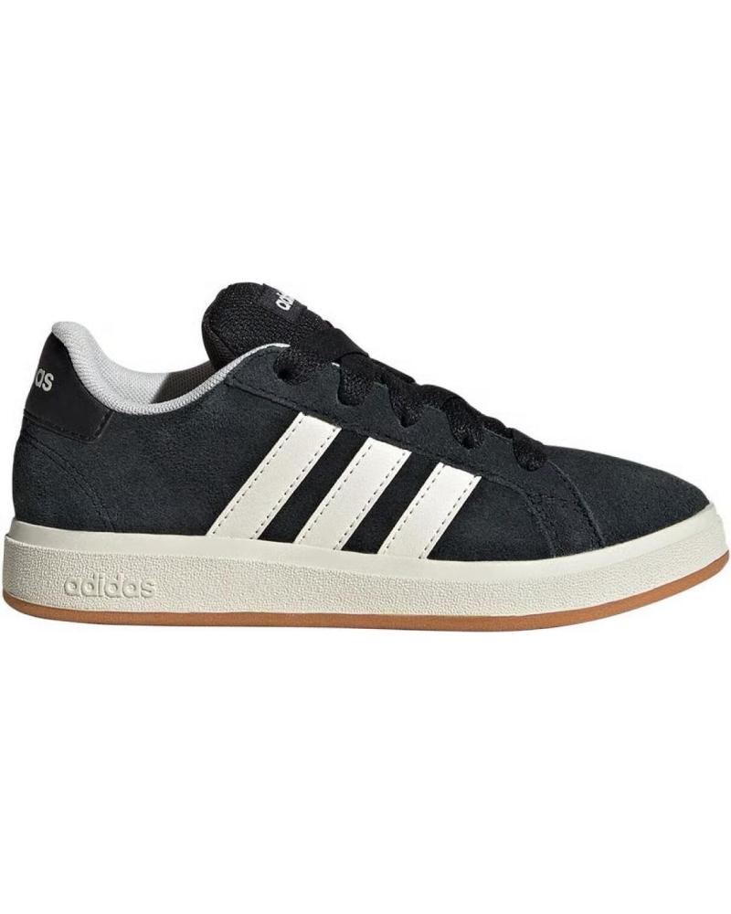 Esportes  de Mulher e Menino ADIDAS JH6178 GRAND COURT 00S K CBLACK-OWHITE-GUM10