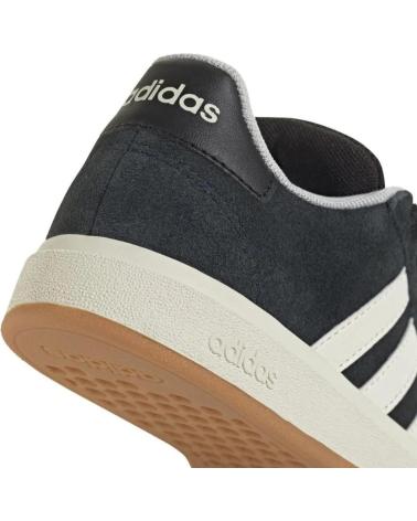 Esportes  de Mulher e Menino ADIDAS JH6178 GRAND COURT 00S K CBLACK-OWHITE-GUM10
