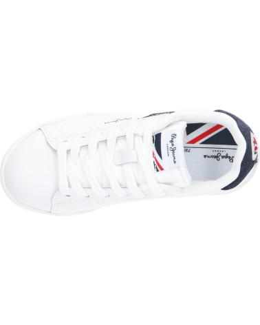 Sneaker für Damen und Mädchen und Junge PEPE JEANS PBS30532 800WHITE