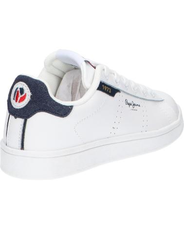 Sneaker für Damen und Mädchen und Junge PEPE JEANS PBS30532 800WHITE