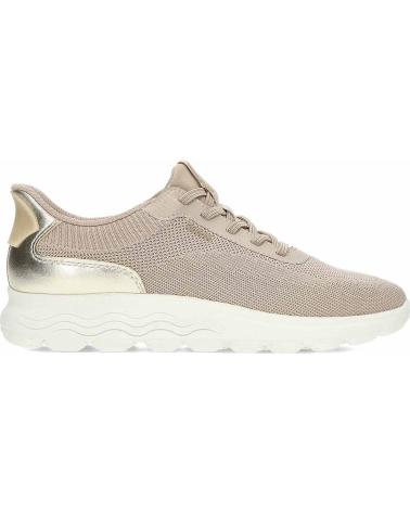 Woman Trainers GEOX DEPORTIVA PARA MUJER SPHERICA PLUS D557MA TAUPEGOLD