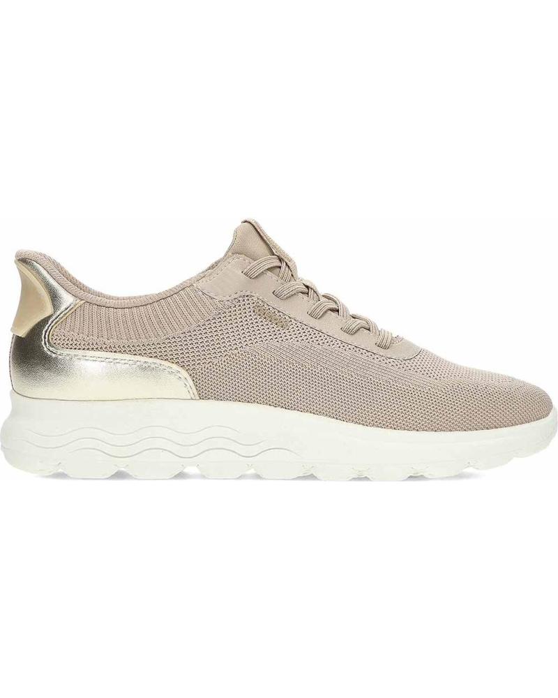 Sneaker für Damen GEOX DEPORTIVA PARA MUJER SPHERICA PLUS D557MA TAUPEGOLD