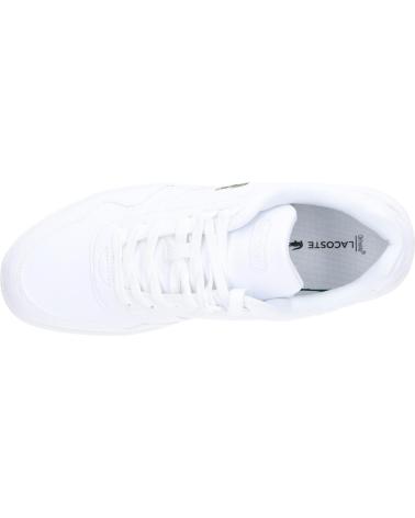 Scarpe sport per Uomo LACOSTE 43SMA0023 SYNTHETIC 21G WHT-WHT