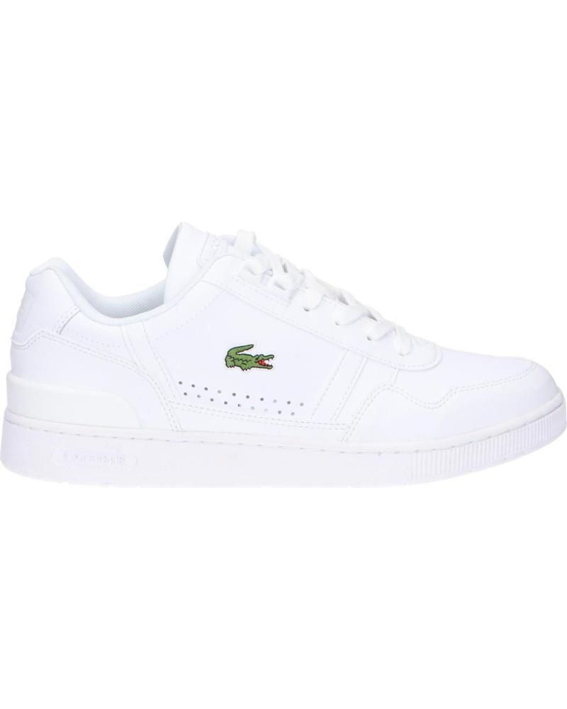 Scarpe sport per Uomo LACOSTE 43SMA0023 SYNTHETIC 21G WHT-WHT